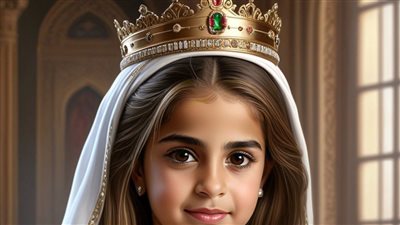 الملكة رانيا تنشر صور لحفيدتها أمينة ابنة الأميرة إيمان