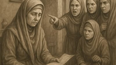 قصة ابو البنات اب ماټت زوجته ولديه خمس بنات