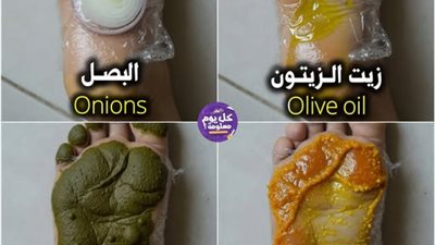  زيت الزيتون أسفل القدم قبل النوم علاج تشققات تخفيف آلام المفاصل، التهابات الأوتار 