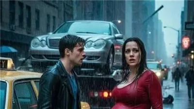 أنقذ امرأة حامل تحت المطر… ففتحت له أبواب حياة لم يحلم بها